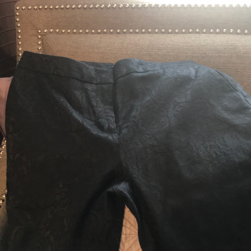 Apt. 9 slim jacquard print pants